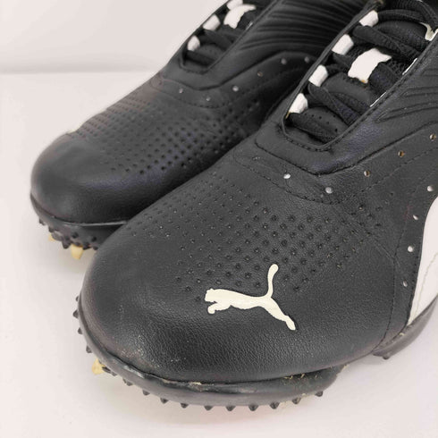 プーマ PUMA レザー アッパー ゴルフ シューズ スパイク Y2K メンズ JPN:25.5